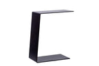 C-Design Beistelltisch aus Metall – Schwarz, 60 cm