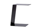 C-Design Beistelltisch aus Metall – Schwarz, 60 cm