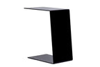 C-Design Beistelltisch aus Metall – Schwarz, 60 cm