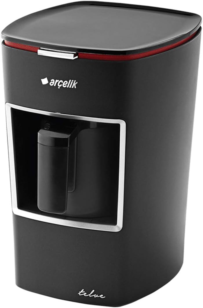 Arcelik telve Mokka Maschine Espressomaschine Türkische Kaffeemaschine SCHWARZ