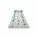 Tubibu 100x Einweg Gebetsteppich auf Rolle (50x120 cm) – Wasserabweisende Unterseite – Professionelle Lösung für Moschee, Reise, Hotel & Gäste – Praktische Perforation