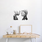 Baum des Lebens – Human – Metall-Wandkunst, 3D