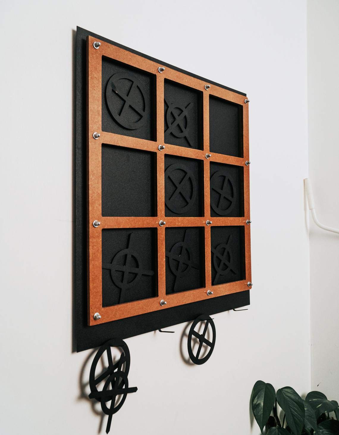 Tubibu Tic-Tac-Toe Magnettafel – Wanddekoration