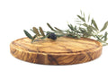 Schneide- und Servierbrett aus Olivenholz, 25,4 cm