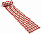 Rolle Tischdecke 25meter x 100cm – Einweg, Praktisch, 20 Abreißbare 125x100cm Tischdecken, Papieroberfläche & Kunststoffunterseite, Flüssigkeitsdicht, Party- und Eventtauglich (Rot, 1 Rolle)