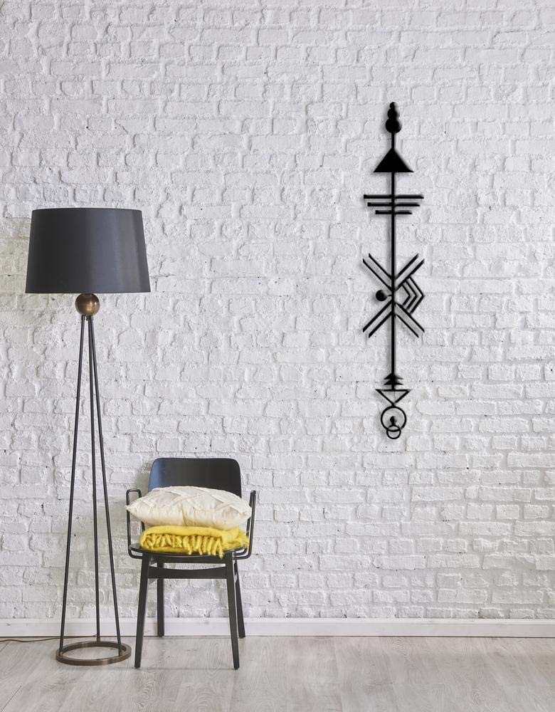 Indianisches Design – Metall-Wanddekoration 108 x 20 cm