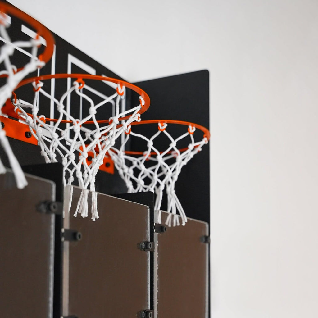 Connect Ball – Basketball trifft Vier gewinnt, XXL-Wandspiel, 110 × 130 cm