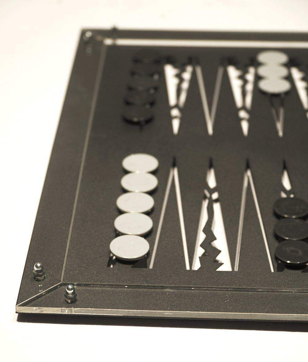 Tubibu Wandspiele, einzigartige Wanddekoration, außergewöhnliches Geschenk, Wanddekoration, Wandkunst, Wandspielbrett, Bürowandkunst, Einweihungsgeschenk (Backgammon)