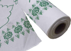 Tubibu 100x Einweg Gebetsteppich auf Rolle (50x120 cm) – Wasserabweisende Unterseite – Professionelle Lösung für Moschee, Reise, Hotel & Gäste – Praktische Perforation