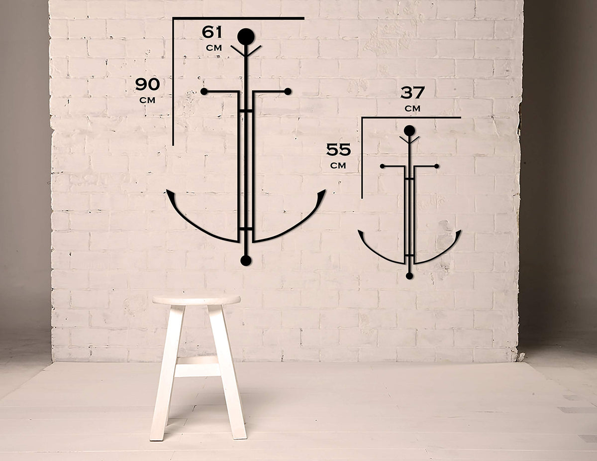 Pfeil Design – Metall-Wanddekoration 100 x 42 cm