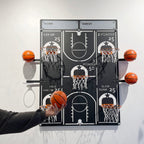 All-Star Basketballkorb XXL – Riesiges Wandspiel aus Metall, 4 Körbe