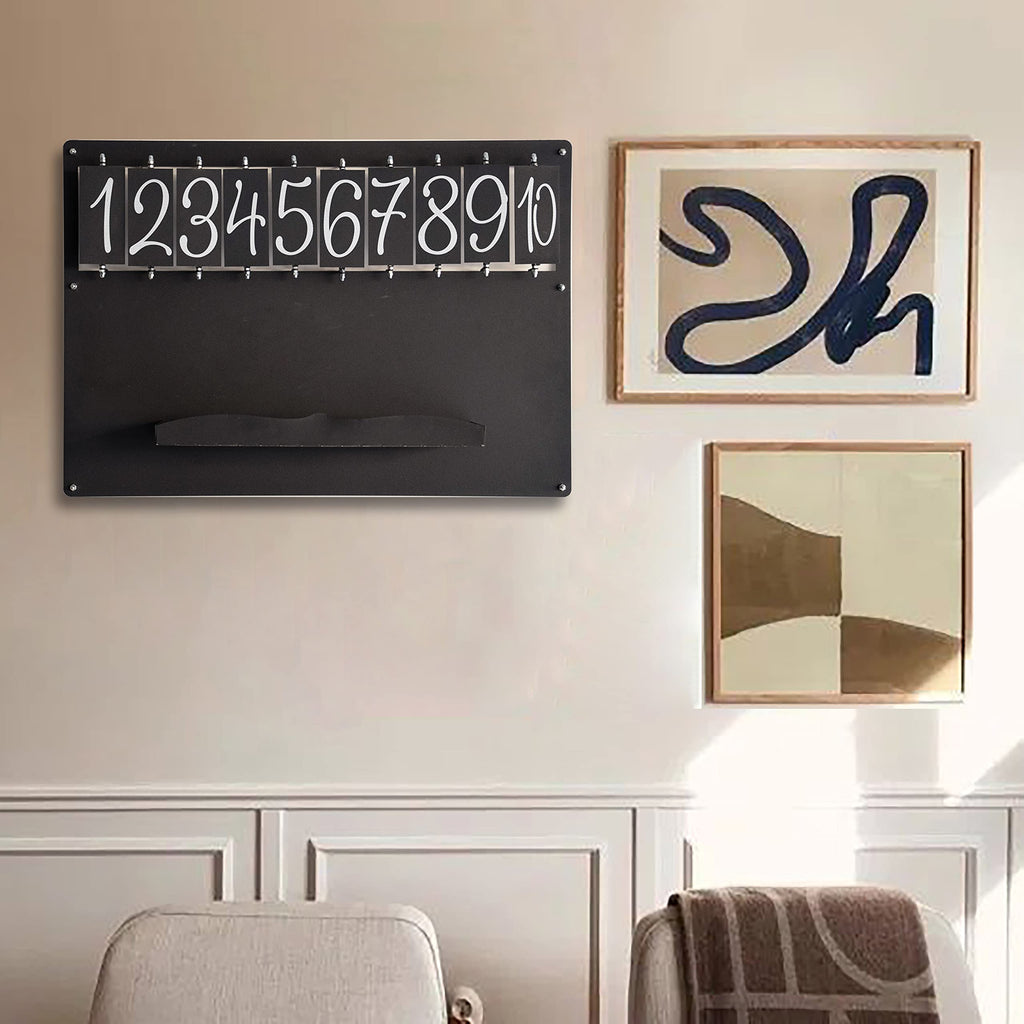 Tubibu Wandspiele, einzigartige Wanddekoration, außergewöhnliches Geschenk, Wanddekoration, Wandkunst, Wandspielbrett, Bürowandkunst, Einweihungsgeschenk (Shut The Box)