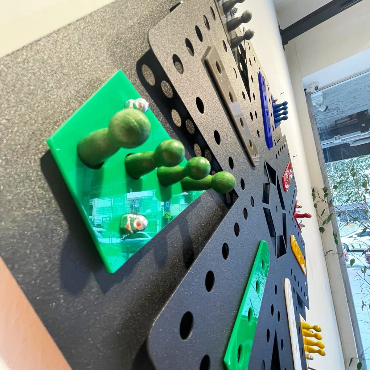 Praktisch zum Spielen von Spielen (schwarz) (Aggrava-Ludo)