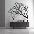 Baum des Lebens mit Vogel Metall-Wandkunst