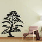 Baum des Lebens mit Haken – Metall-Wandgarderobe, 3D