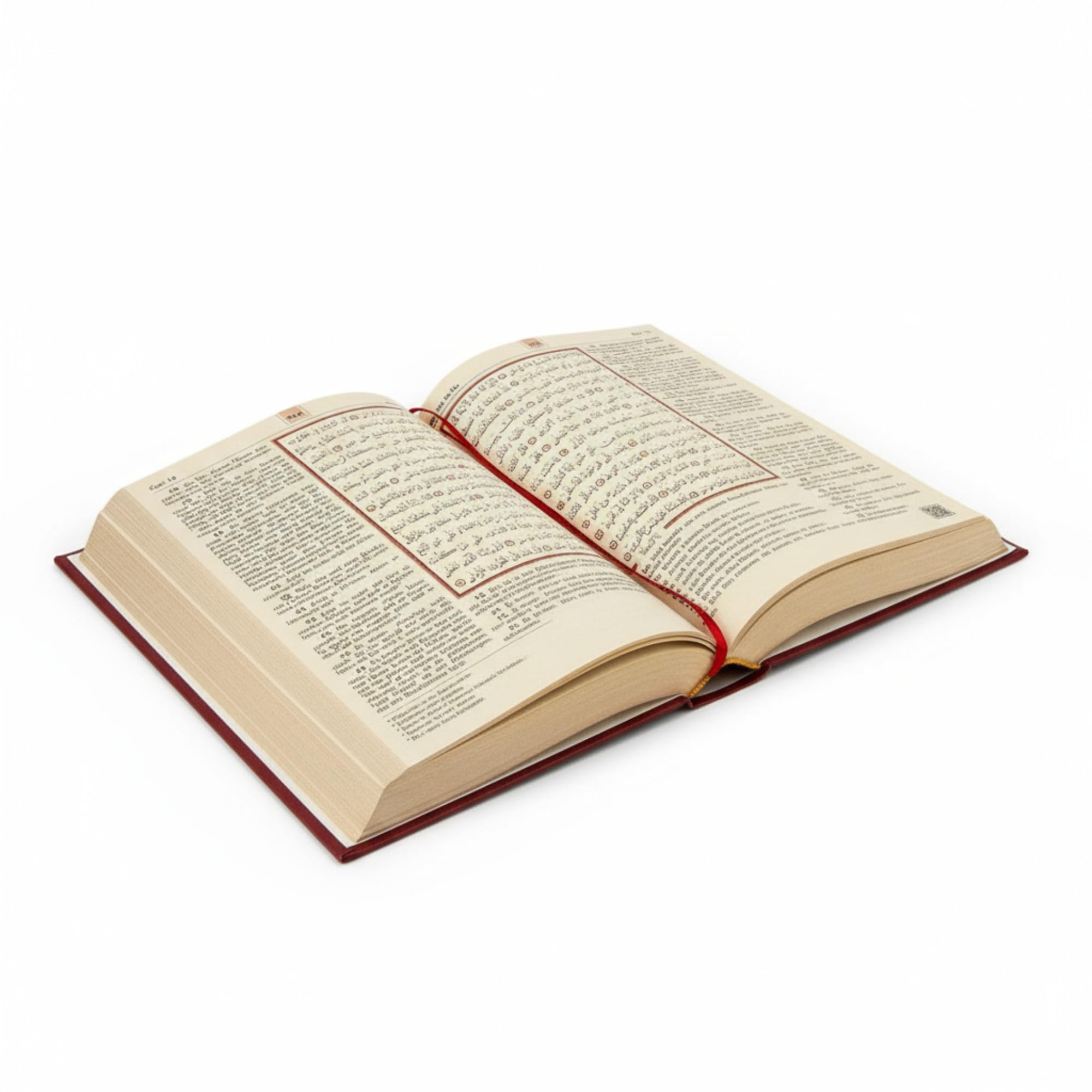 Der edle Koran – Arabisch-Deutsch | Übersetzung von Abu-r-Ridâ Muhammad Ibn Ahmad Ibn Rassoul | 17×24 cm | 616 Seiten | Termo-Leder, Goldschnitt, Hochwertige Ausgabe (Black)