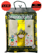 Mahmood Weißer Basmati reis 4,5 KG-Langkorn Basmati Reis aus Pakistan, ideal für indische Gerichte, Currys, Salate und Beilagen (4,5 KG, Premium)