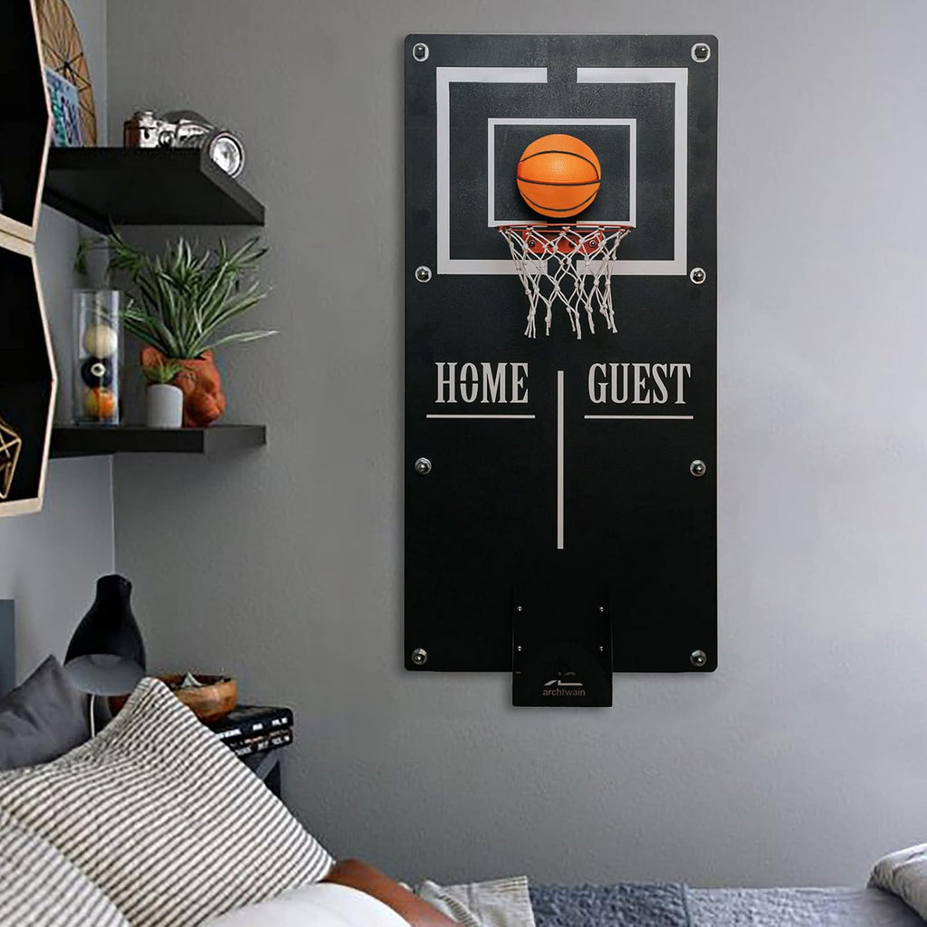 Basketballkorb Wandspiel aus Metall – Klassik, 100 × 50 cm
