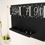 Tubibu Wandspiele, einzigartige Wanddekoration, außergewöhnliches Geschenk, Wanddekoration, Wandkunst, Wandspielbrett, Bürowandkunst, Einweihungsgeschenk (Shut The Box)