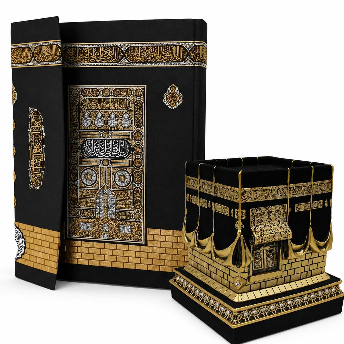 Quran mit Tasche – Der edle Koran auf Arabisch, 17 × 24 cm, 616 Seiten, Termo-Leder mit Goldschnitt