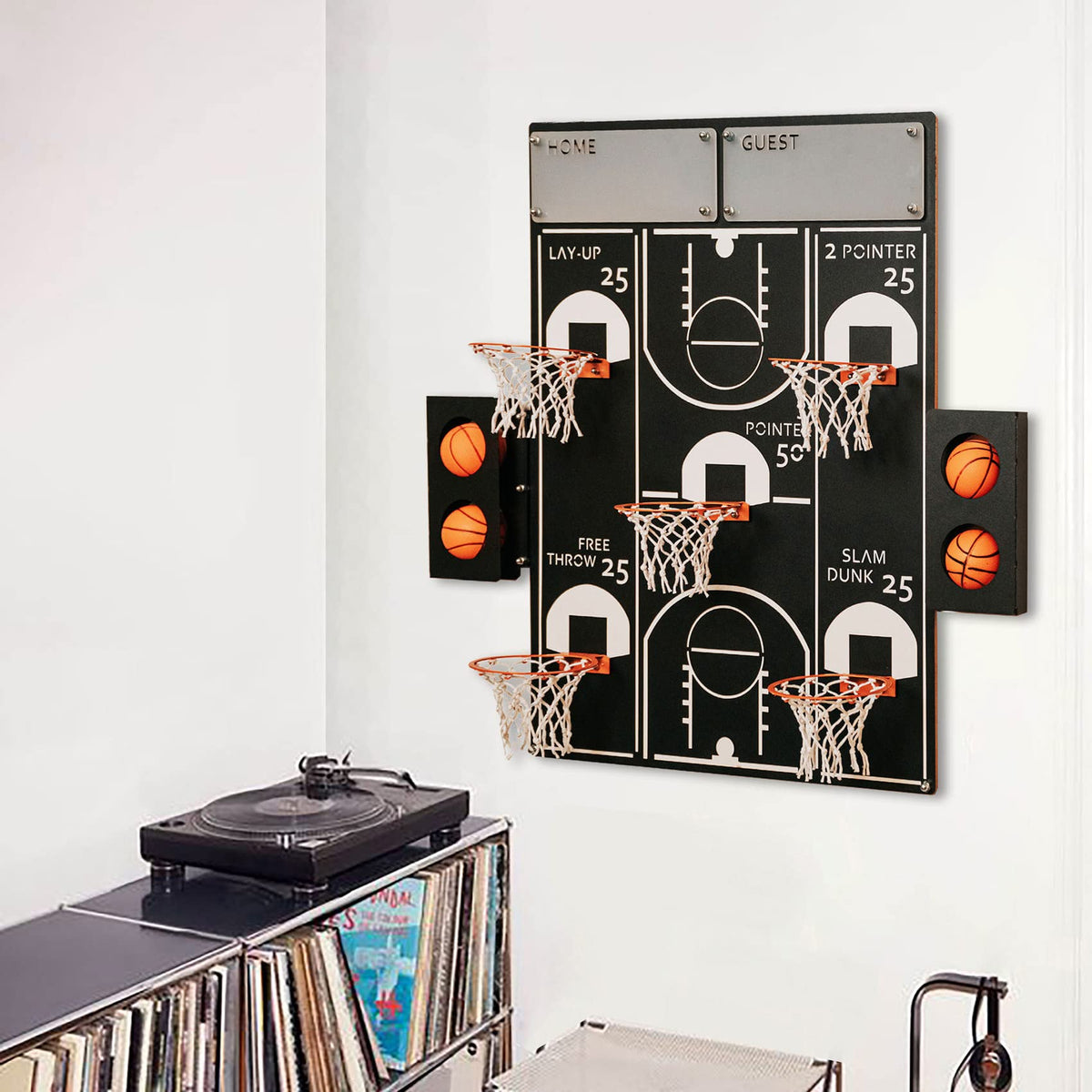 Praktisch zu spielen Spiel Wand Spiel (schwarz) (Allstar)