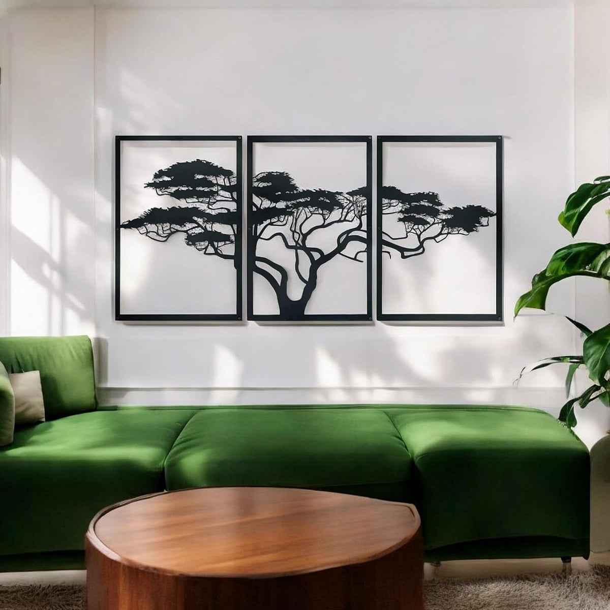 Baum des Lebens – African – Metall-Wandkunst, 3D