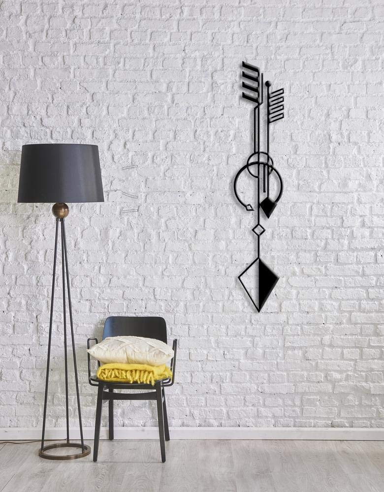 Tattoo Design – Metall-Wanddekoration 55 x 14 cm