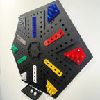Praktisch zum Spielen von Spielen (schwarz) (Aggrava-Ludo)