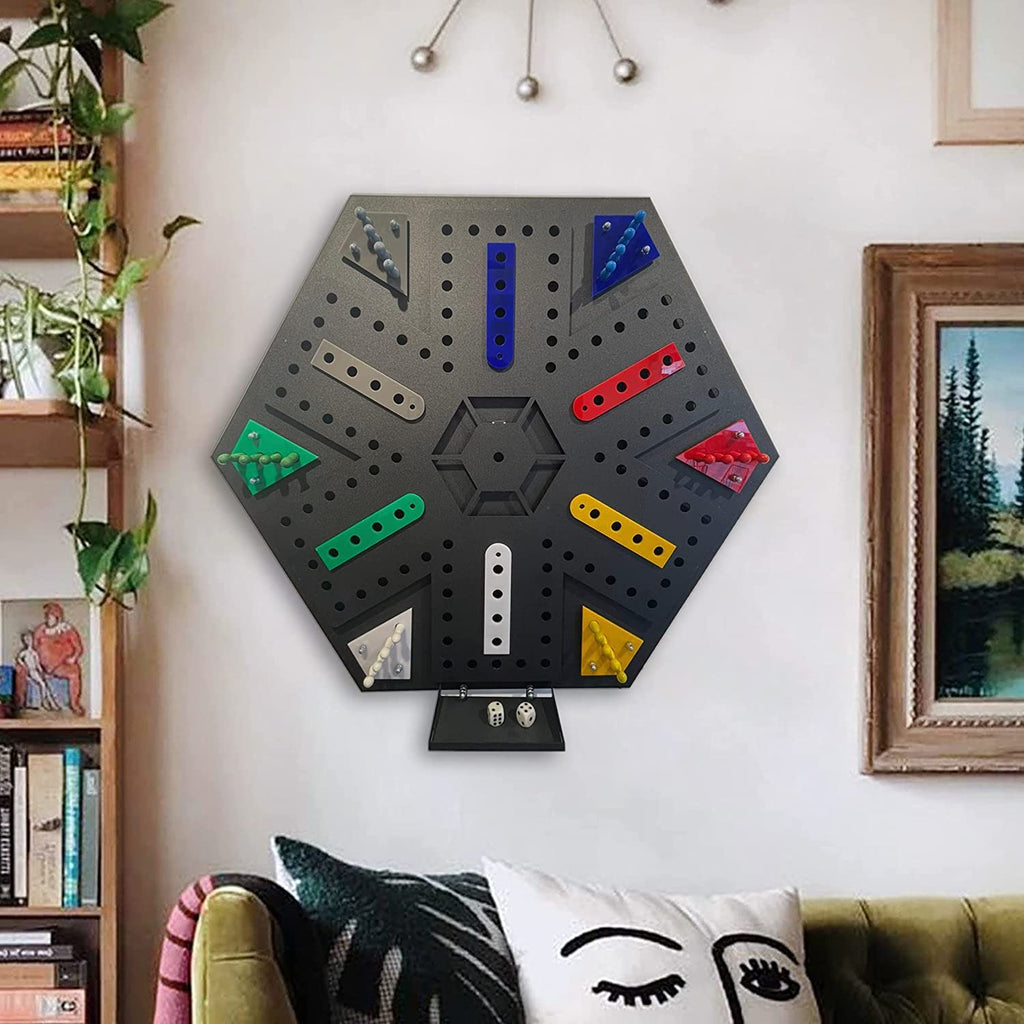 Praktisch zum Spielen von Spielen (schwarz) (Aggrava-Ludo) – Default Title