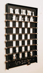 Tubibu Wandspiele, einzigartige Wanddekoration, außergewöhnliches Geschenk, Wanddekoration, Wandkunst, Wandspielbrett, Bürowandkunst, Einweihungsgeschenk (Schach)
