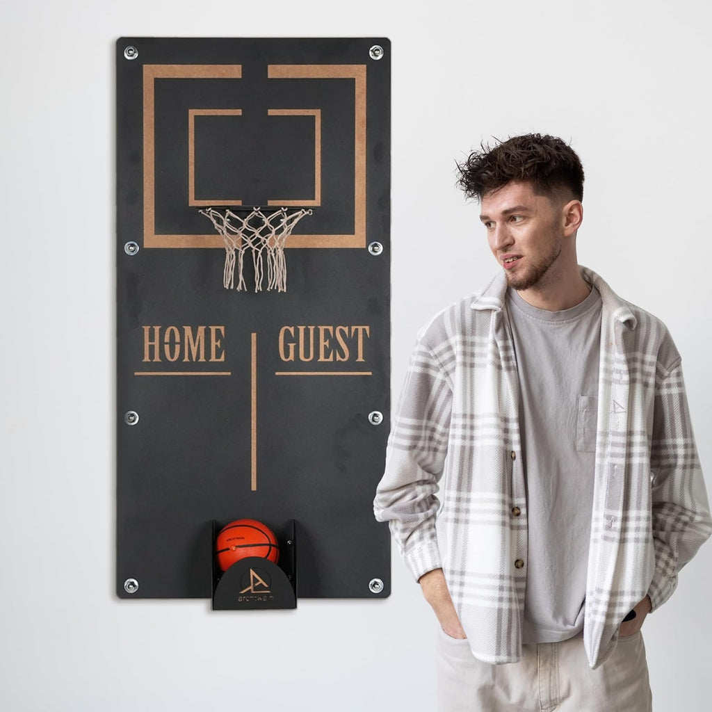 Basketballkorb Wandspiel aus Metall – Craft, 100 × 50 cm