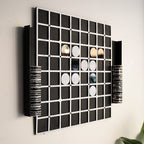 Tubibu Wandspiele, einzigartige Wanddekoration, außergewöhnliches Geschenk, Wanddekoration, Wandkunst, Wandspielbrett, Bürowandkunst, Einweihungsgeschenk (Othello/Reversi)