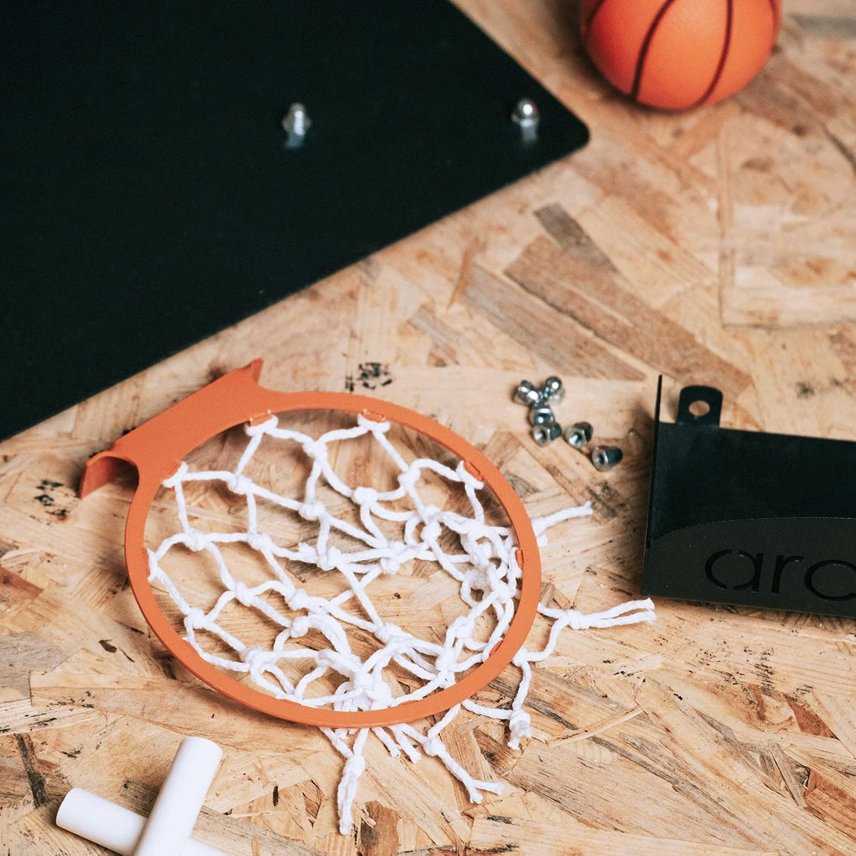 Basketballkorb Wandspiel aus Metall – Klassik, 70 × 30 cm