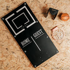 Basketballkorb Wandspiel aus Metall – Klassik, 100 × 50 cm