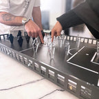 Fußballspielbrett, Fußballspiel Wandbehang, Interior Game Fußball Board, Fußball Geschenke, Interior Fußball Spiel Board, Man Cave Metall Wandkunst, Tabletop Game Board, Wandspiel für Männer