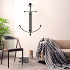 Pfeil Design – Metall-Wanddekoration 100 x 42 cm