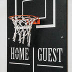 Basketballkorb Wandspiel aus Metall – Klassik, 70 × 30 cm
