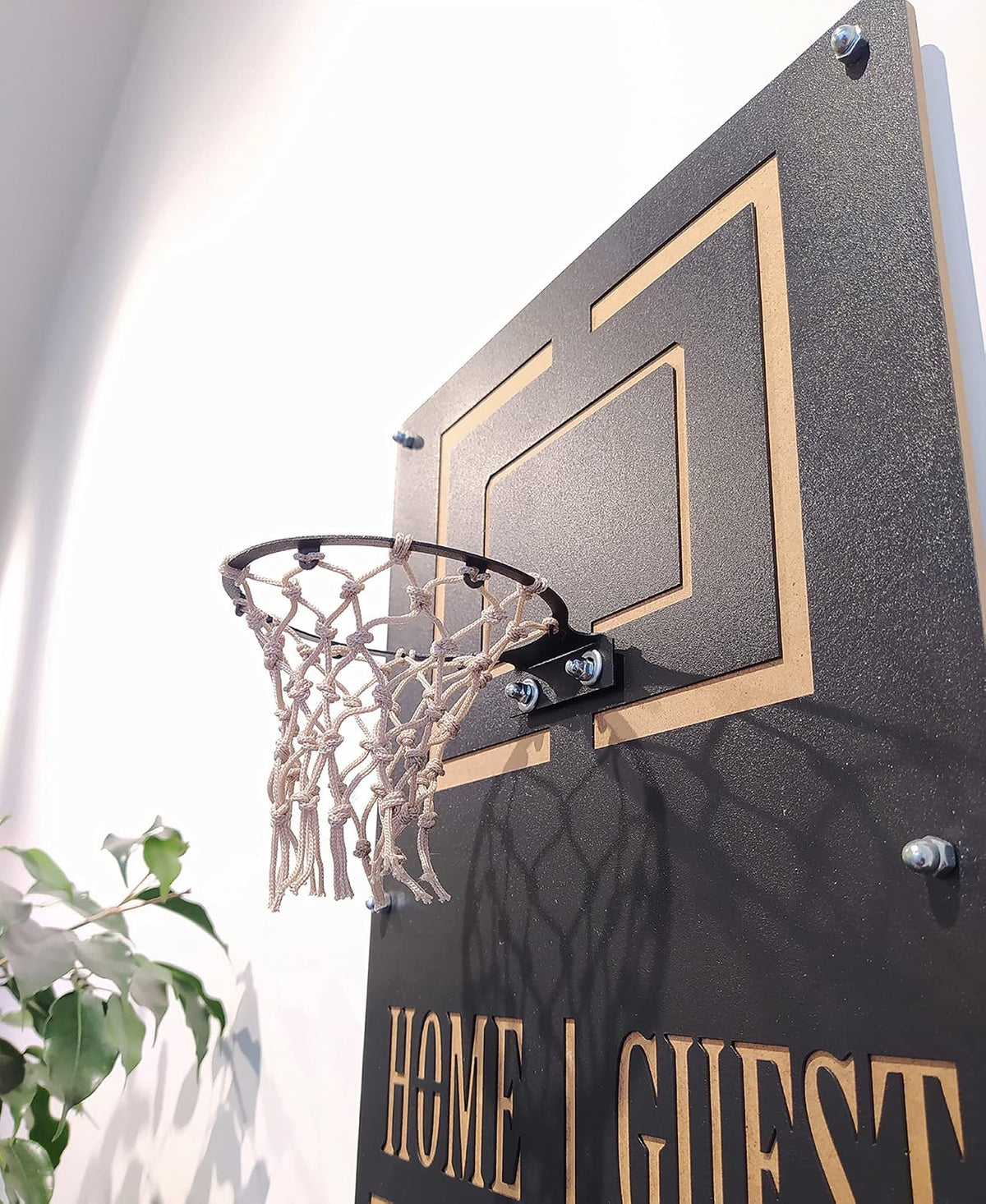 Basketballkorb Wandspiel aus Metall – Craft, 70 × 30 cm