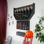 Connect Ball – Basketball trifft Vier gewinnt, XXL-Wandspiel, 110 × 130 cm