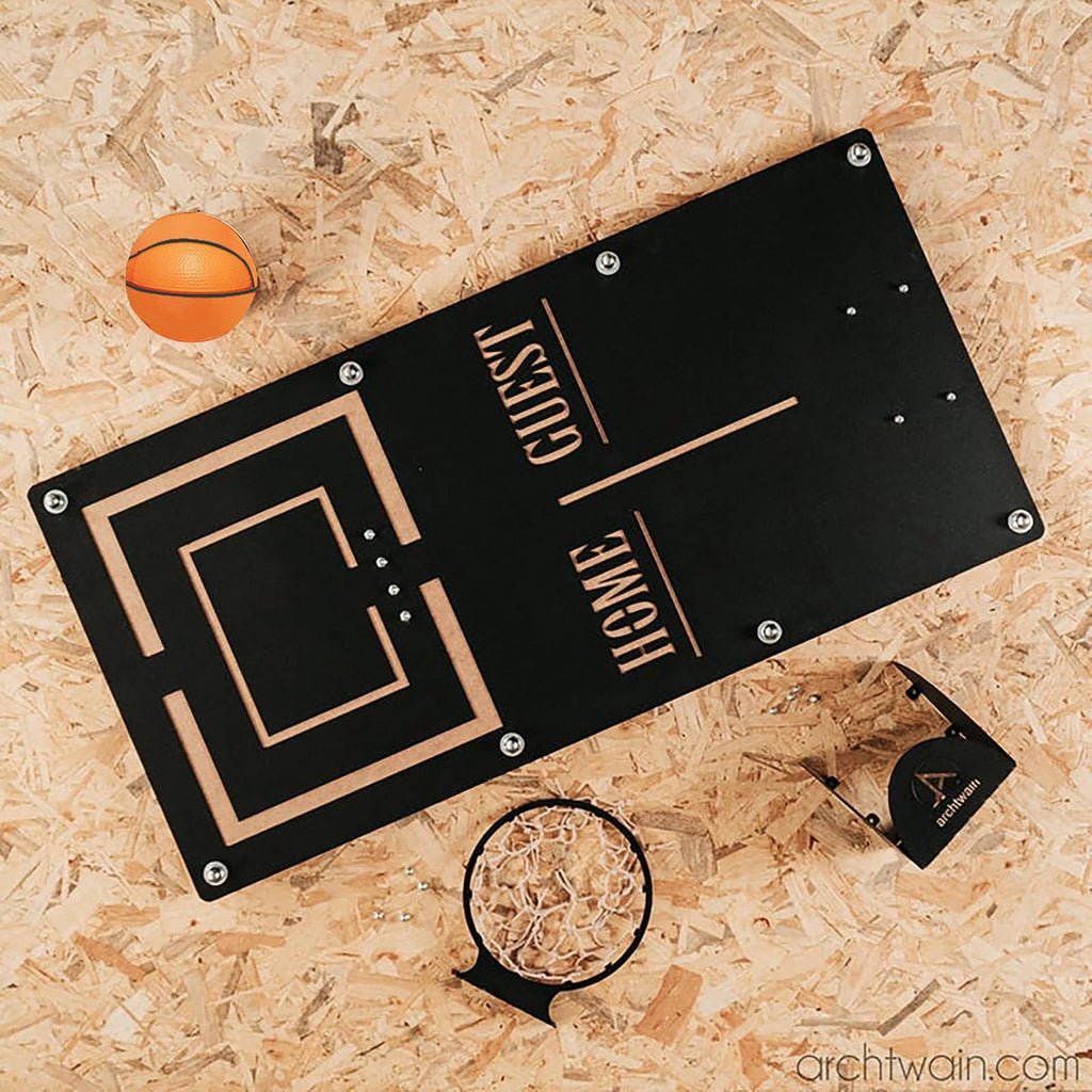 Basketballkorb Wandspiel aus Metall – Craft, 100 × 50 cm