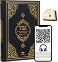 Der edle Koran – Arabisch-Deutsch | Übersetzung von Abu-r-Ridâ Muhammad Ibn Ahmad Ibn Rassoul | 17×24 cm | 616 Seiten | Termo-Leder, Goldschnitt, Hochwertige Ausgabe (Black)