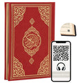 Koran auf Arabisch mit burgunderrotem Termo-Ledereinband und Goldschnitt