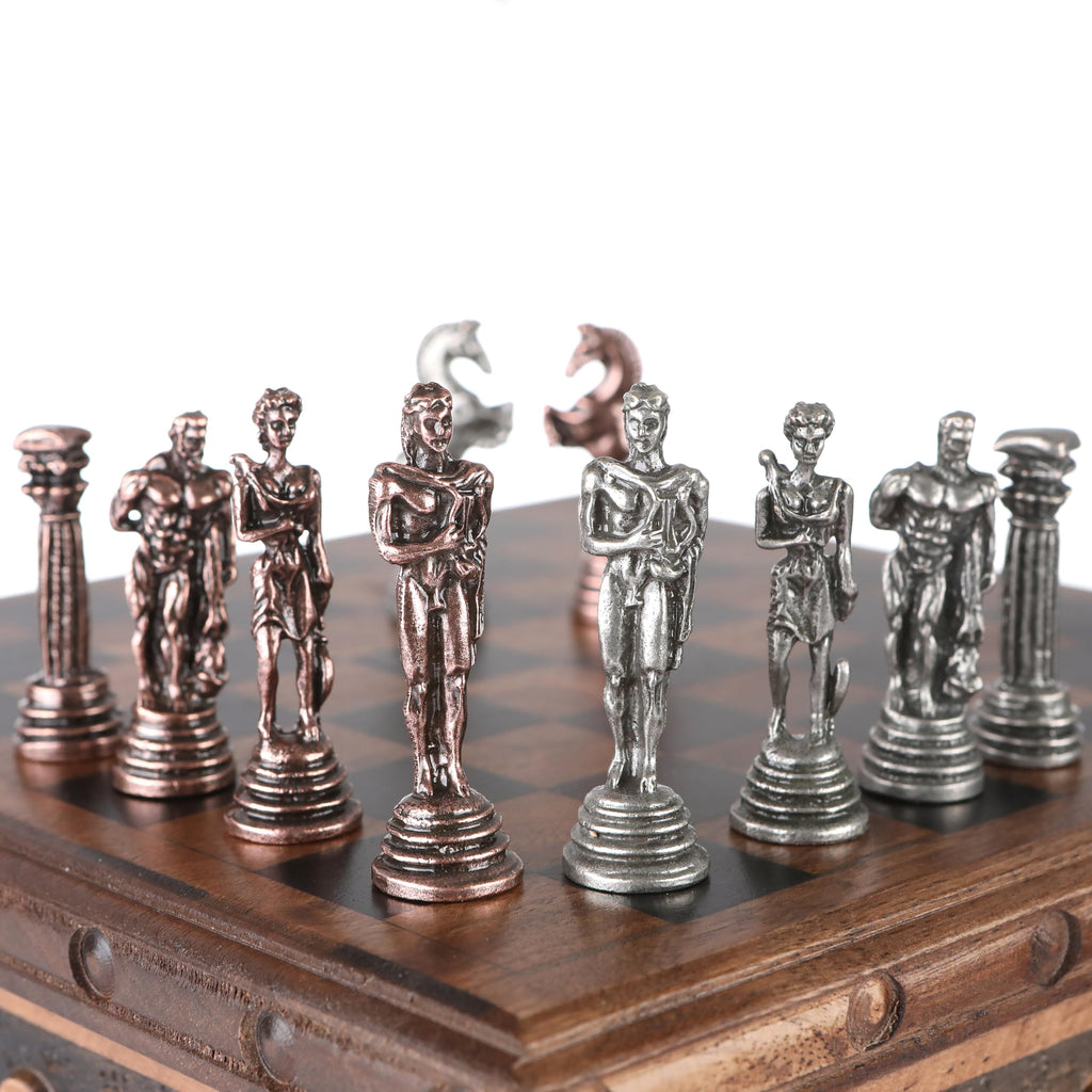 Walnut Treasure Secret Magic Box Handgefertigte einzigartige Schmuckschatulle mit verstecktem Schlüssel (klein)