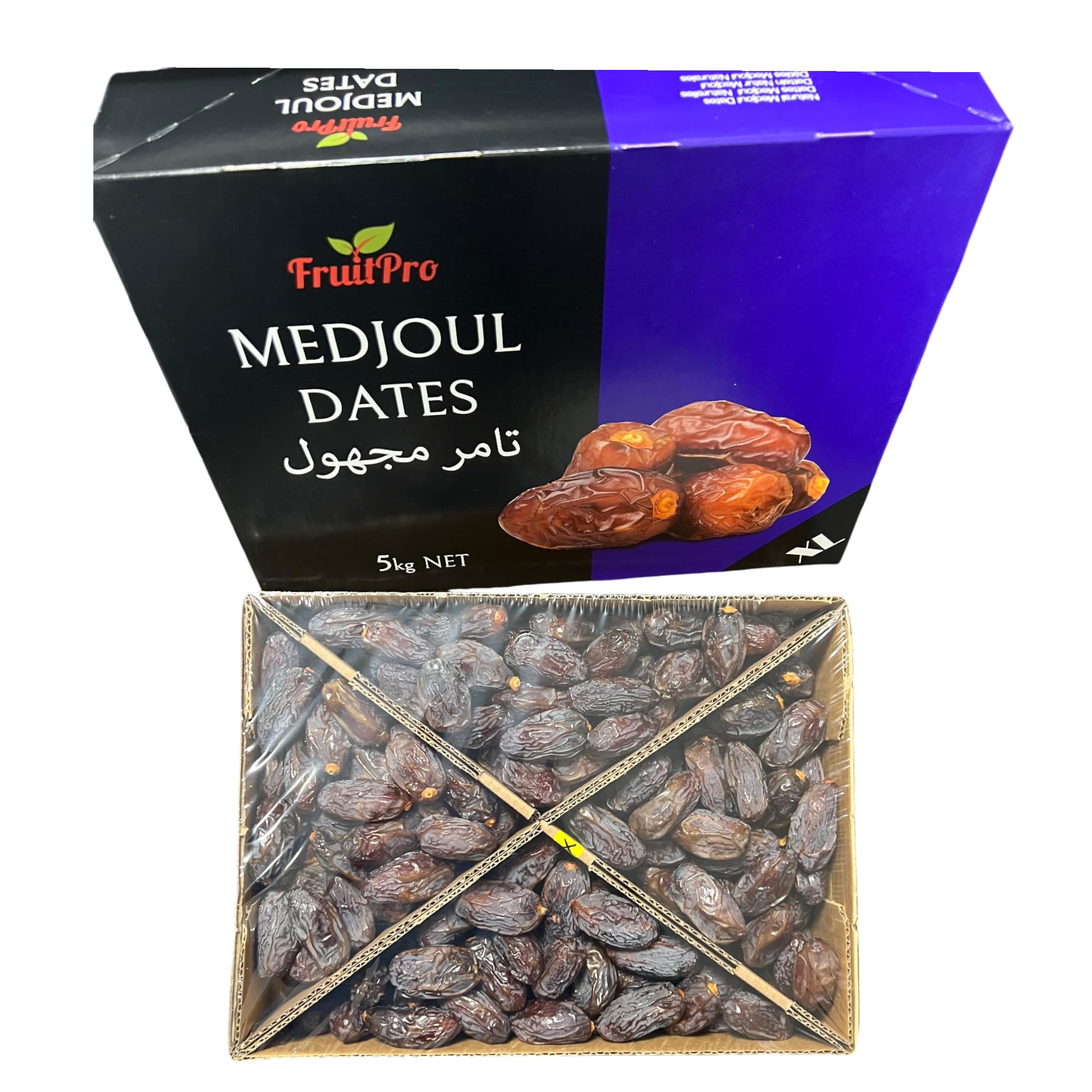 5 Kg Datteln Medjool Medjoul Datteln Kiste | VEGAN | fruchtiger, honigsüßer aromatischer Geschmack |
