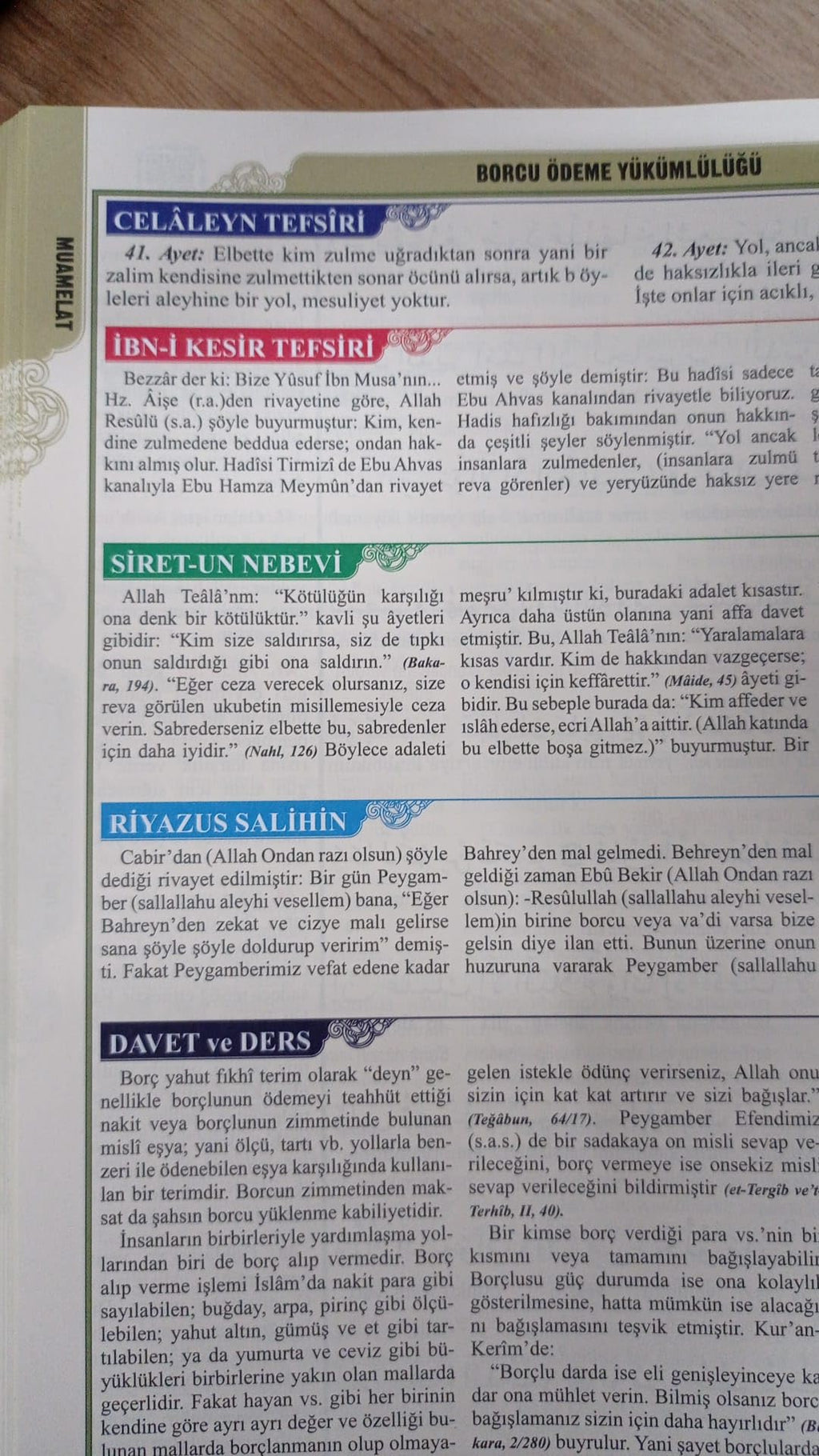 Orta Boy Kuran-ı Kerim Meali – Arabisch & Türkische Übersetzung, Bilgisayar Hatlı, Elmalılı M. Hamdi Yazır, QR Code Sesli Kuran Dinleme, Satir Arasi Kelime Meali (17x24 cm)