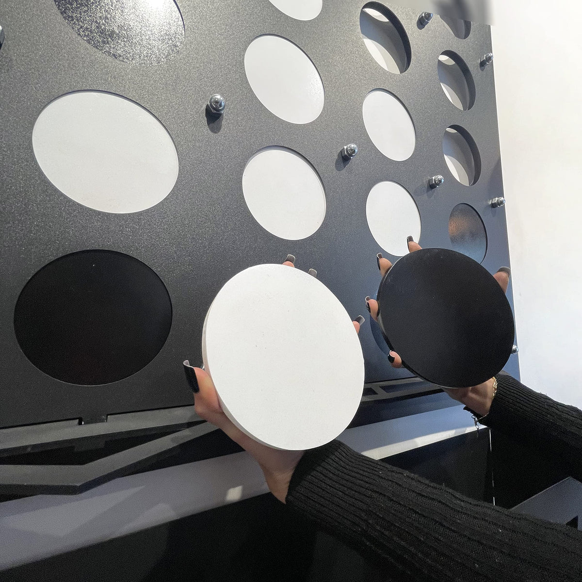 Tubibu Wall Games 4 Connect in a Row Einzigartige Wanddekoration, bequem zu spielen, außergewöhnliches Geschenk, Wanddekoration, Wandkunst (groß)