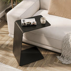 C-Design Beistelltisch aus Metall – Schwarz, 60 cm
