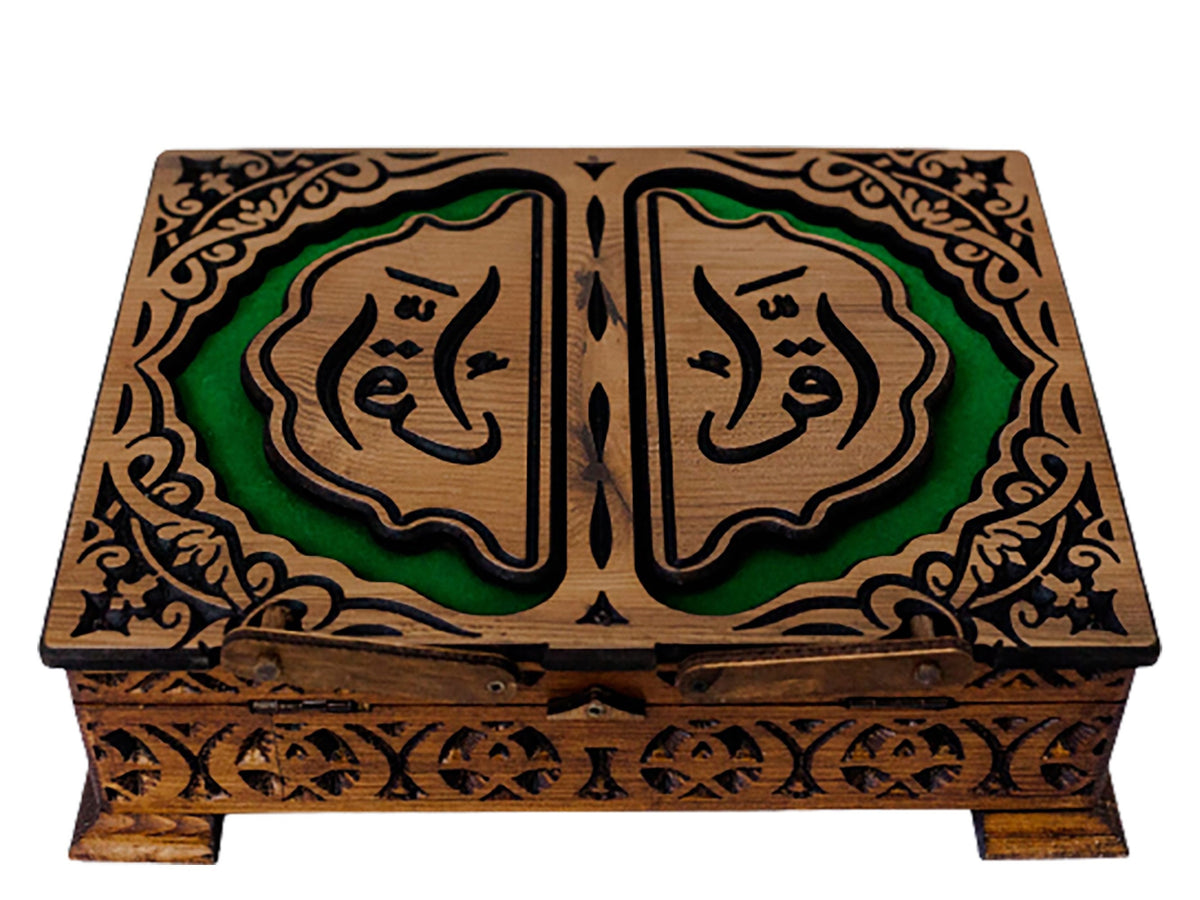 Rihal-Box – Schnitzerei im Detail